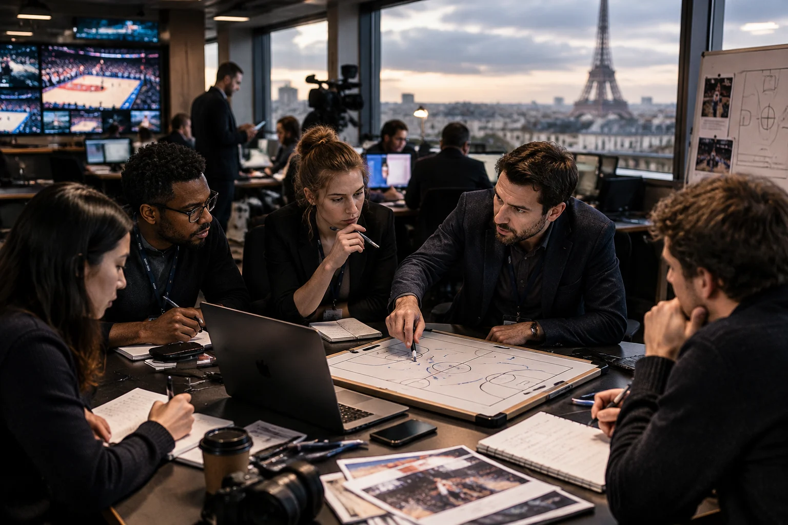 Rédaction sportive NBA Paris 2027